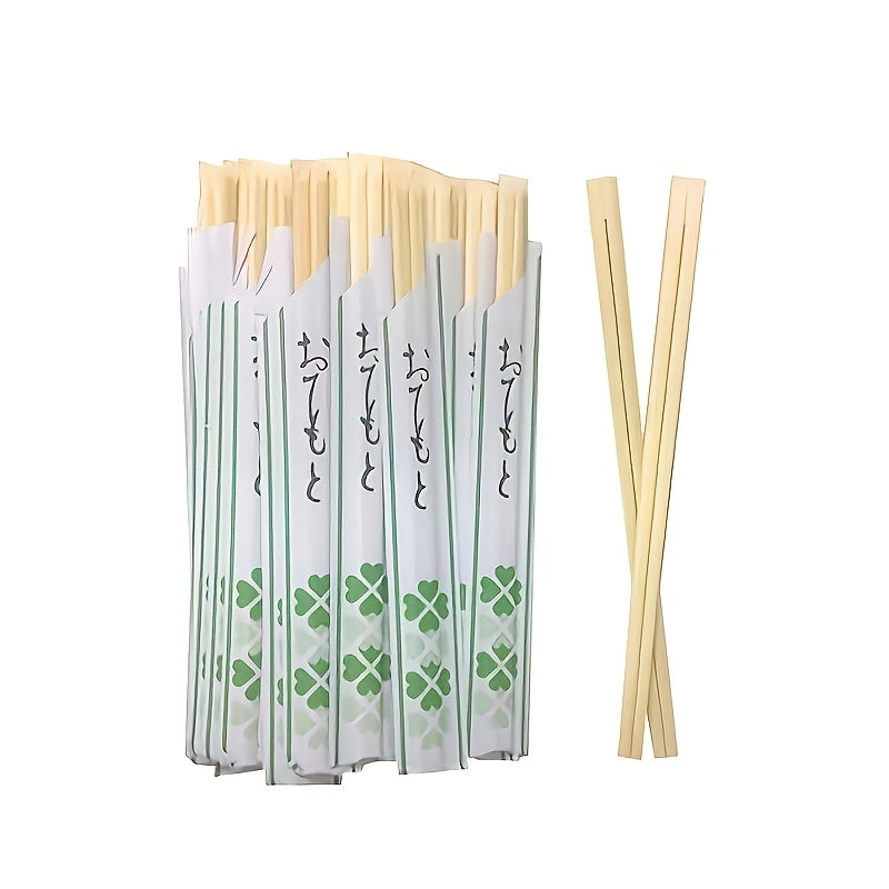 30 Pairs Of Solid Non-fragmented Chopsticks | Individually Packaged Disposable Wooden Chopsticks | Best for Sushi And Asian Dishes.